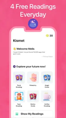 Kismet - Tarot, Astrology android App screenshot 7
